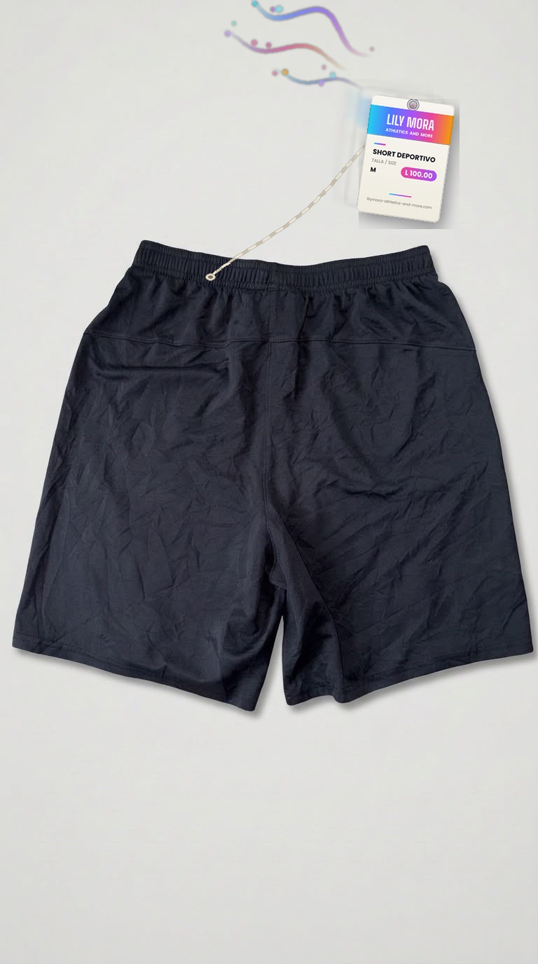 Men's Under Armour softball shorts, back view, Lily Mora Collection Men